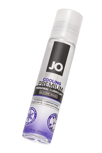 Лубрикант на силиконовой основе JO Premium COOLING, охлаждающий, 30 мл
