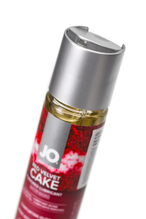 Съедобный лубрикант со вкусом торта «Красный бархат» JO H2O RED VELVET CAKE, 60 мл
