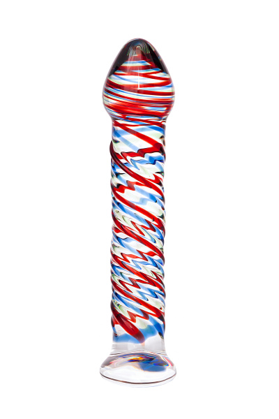 Фаллоимитатор Sexus Glass,стекло, прозрачный 16,5 см