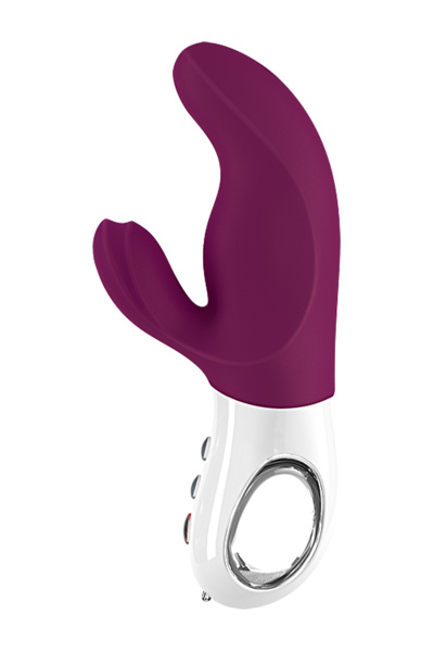 Вибратор Fun  Factory MISS BI, силикон, фиолетовый, 17 см