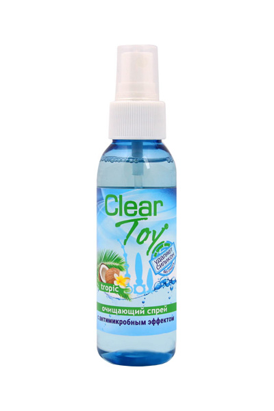 Очищающий спрей "CLEAR TOY TROPIC" с антимикробным эффектом, 100 мл
